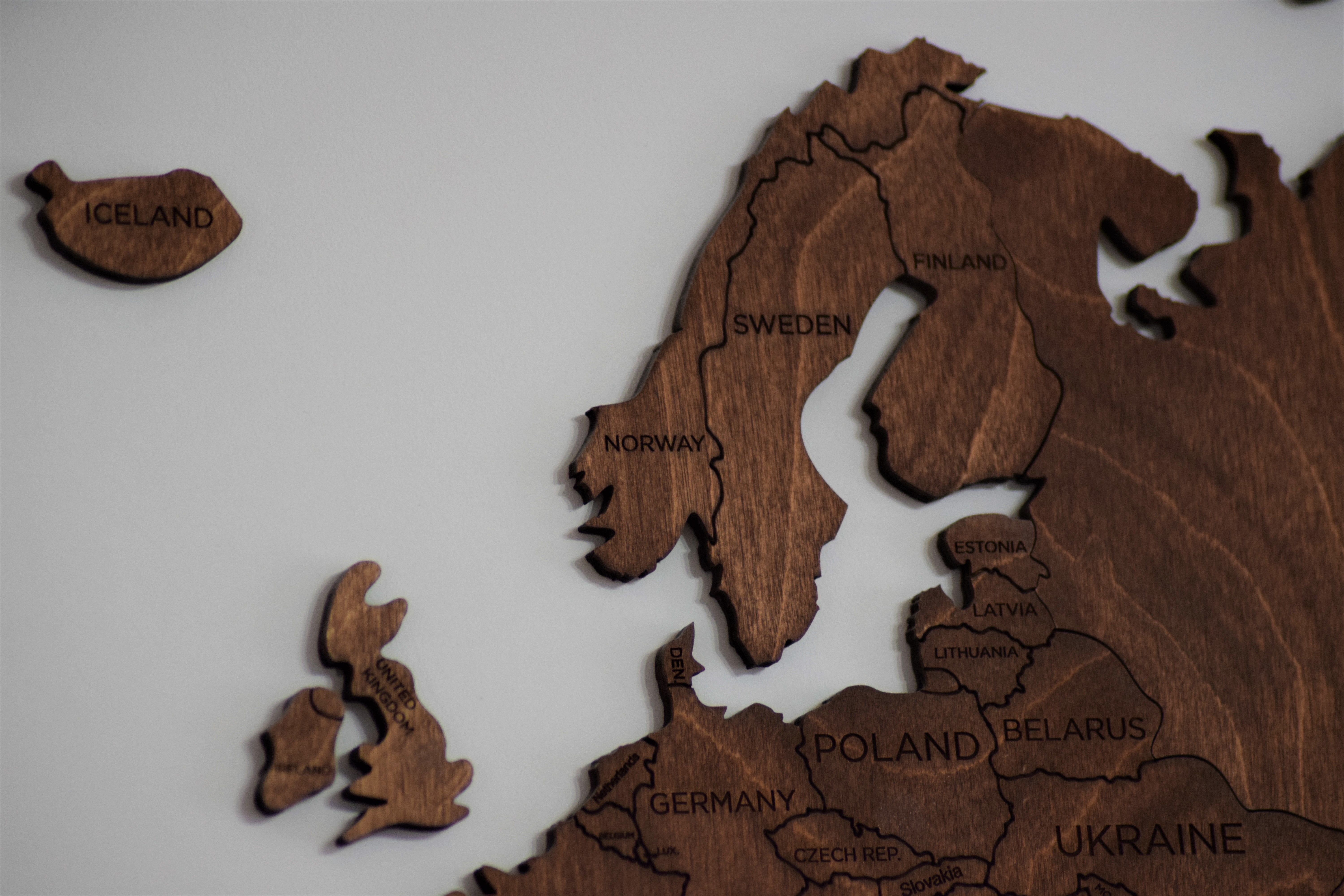 Finsko na mapě